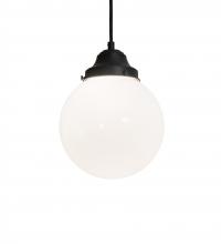 Meyda Black 234342 - 8" Wide Bola Mini Pendant