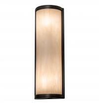 Meyda Black 234448 - 8" Wide Cilindro Wall Sconce