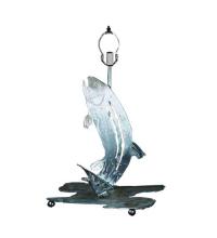 Meyda Black 23526 - 13.5"H Leaping Trout Base