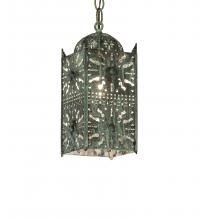 Meyda Black 235838 - 5" Square Moroccan Mini Pendant