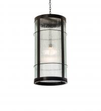 Meyda Black 236357 - 18" Wide Villa Pendant