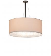 Meyda Black 236457 - 30" Wide Cilindro Textrene Pendant