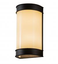 Meyda Black 236687 - 8" Wide Wyant Wall Sconce