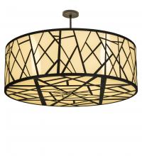 Meyda Black 238911 - 48" Wide Cilindro Rich Pendant