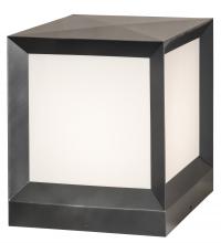 Meyda Black 242622 - 16" Square Cubism Pier Mount