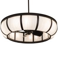 Meyda Black 242717 - 52" Wide Prime Dome Chandel-Air