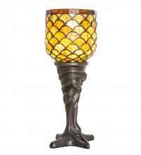 Meyda Black 245422 - 16" High Acorn Accent Lamp