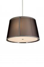 Meyda Black 248069 - 30" Wide Cilindro Tapered Pendant