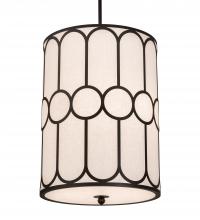 Meyda Black 248836 - 30" Wide Cilindro Homer Pendant