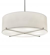 Meyda Black 249116 - 48" Wide Cilindro Structure Pendant