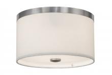 Meyda Black 250329 - 10" Wide Cilindro Flushmount