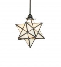 Meyda Black 251943 - 12" Wide Moravian Star Pendant