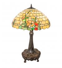 Meyda Black 253009 - 31" High Duffner & Kimberly Hollyhock Table Lamp