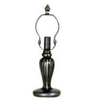 Meyda Black 27022 - 7" TULIP VASE BASE/MINI SET-UP