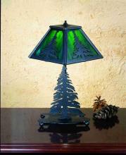 Meyda Black 27107 - 14" High Tall Pines Accent Lamp