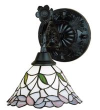 Meyda Black 27386 - 9"W Daffodil Bell Wall Sconce