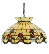 Meyda Black 28671 - 23" Wide Roseborder Pendant