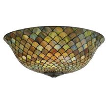 Meyda Black 29627 - 24" Wide Tiffany Fishscale Shade