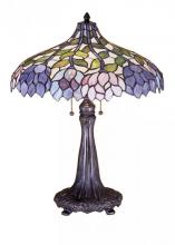 Meyda Black 30452 - 26"H Wisteria Table Lamp