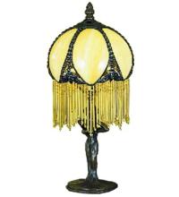 Meyda Black 30657 - 15" High Alicia Mini Lamp