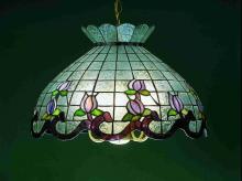 Meyda Black 31208 - 20"W Roseborder Pendant