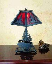 Meyda Black 32477 - 15.5"H Lone Moose Accent Lamp