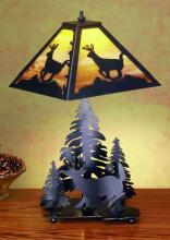 Meyda Black 32549 - 21"H Lone Deer Table Lamp