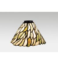 Meyda Black 32810 - 8"W Willow Jadestone Shade