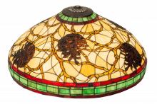 Meyda Black 40352 - 22"W Pinecone Shade