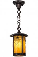 Meyda Black 44361 - 8"W Fulton Spider Web Pendant