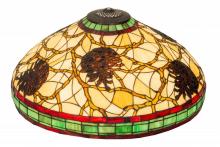 Meyda Black 44903 - 24"W Pinecone Shade