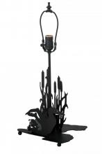 Meyda Black 47669 - 14"H Loon W/Lighted Base Table Base