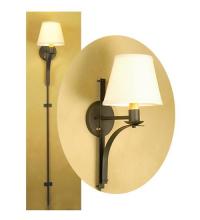 Meyda Black 48510 - 8"W Minaret Left Wall Sconce