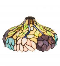 Meyda Black 48911 - 12" Wide Wisteria Shade