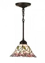 Meyda Black 48919 - 9"W Daffodil Bell Mini Pendant