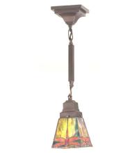 Meyda Black 49103 - 5"Sq Prairie Dragonfly Mini Pendant.609