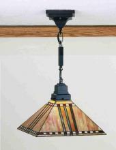 Meyda Black 49157 - 13"Sq Prairie Corn Pendant.609