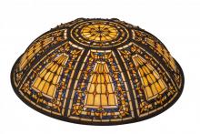 Meyda Black 50248 - 24"W Fleur-de-lis Shade