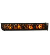 Meyda Black 51019 - 30" Wide Mountain Pine Vanity Light