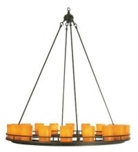 Meyda Black 52106 - 48" Wide Barbury 18 Light Chandelier