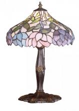 Meyda Black 52134 - 17"H Wisteria Accent Lamp