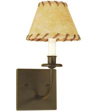 Meyda Black 65547 - 6" Wide Ranchero Wall Sconce