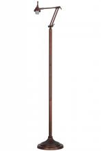 Meyda Black 65945 - SWING ARM FLOOR LAMP BASE