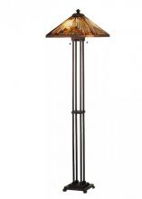 Meyda Black 66228 - 63"H NUEVO Mission Floor Lamp