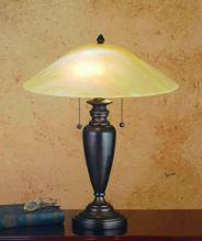 Meyda Black 66753 - 23" High Saturn Table Lamp