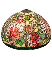 Meyda Black 67092 - 20" Wide Romance Rose Shade