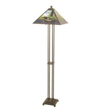 Meyda Black 69274 - 63"H Loon Floor Lamp