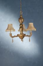 Meyda Black 69563 - 31"W Monticello 3 LT Chandelier