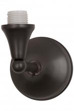 Meyda Black 71368 - 5"W Craftsman Brown on Brass 1 LT Wall Sconce Hardware