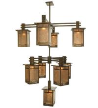 Meyda Black 72482 - 48"Wide Roylance 9 Light Chandelier